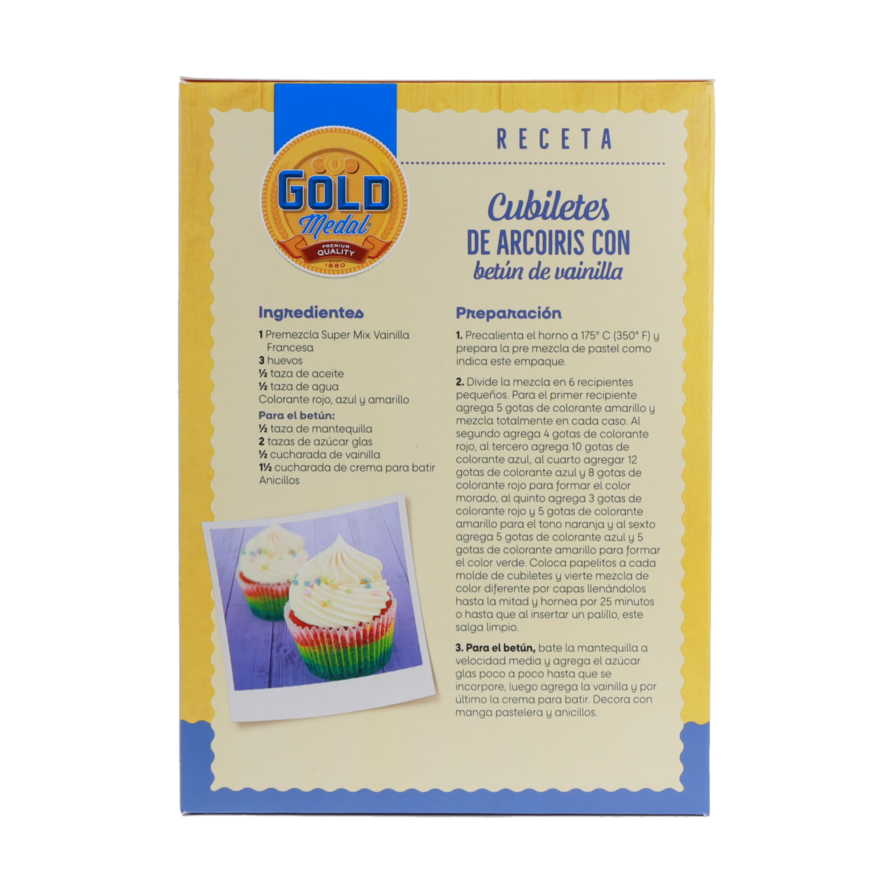 Comprar Premezcla Pastel Gold Medal Vainilla Francesa - 454gr | Walmart  Guatemala