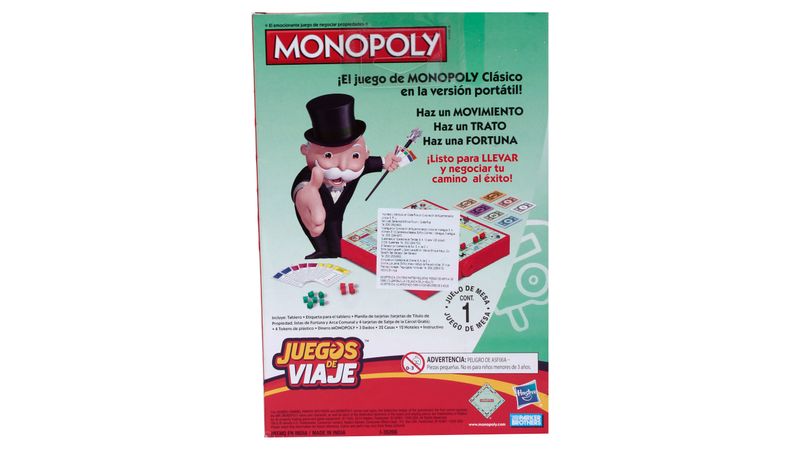 Juego De Mesa Hasbro Gaming Viaje Surtido