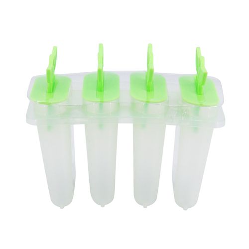 Molde para helados y paletas DISNEY-Mandalorian,4 piezas, polipropileno, acarradera de baby Yoda Modelo: WAL01020