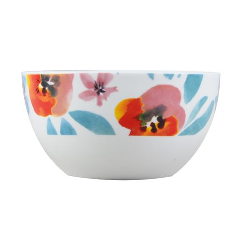 Tazón Mainstays Sopero De Porcelana Diseño Flores