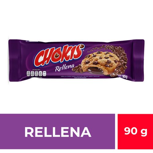 Galleta Gamesa Chokis Rellena Chocolate - 90gr