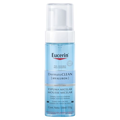 Espuma Micelar Eucerin DermatoClean Hyaluron - 150ml