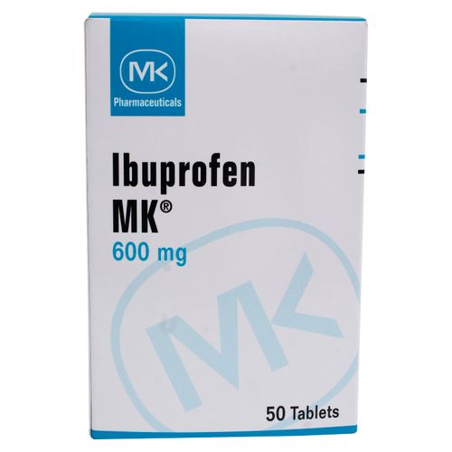 Ibuprofeno Mk 600 Mg 50 Tabletas - Precio Indicado Por Unidad -