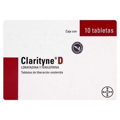 Clarityne Bayer de Caja con 10 Tabletas