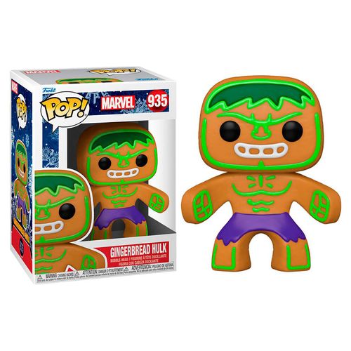 Figura Funko Pop Marvel Holiday Hulk