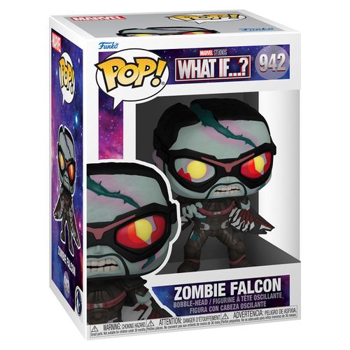 Figura Funko Pop Marvel What If Zombie Falcon