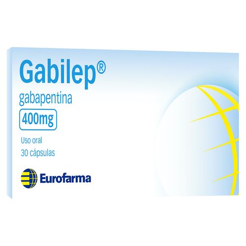 Gabilep Eurofarma 400mg 30 Tabletas