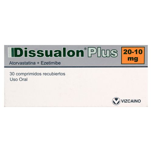 Dissualon Plus 20/10 Mg X 30 Tabletas