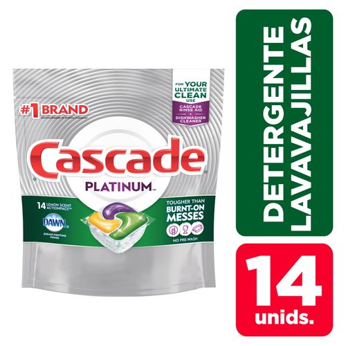 Comprar Cápsulas originales para lavaplatos Cascade, pastillas de