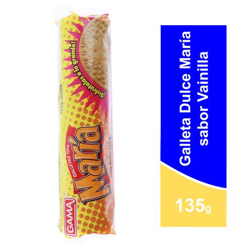 Galleta Dulce María Gama Sabor Vainilla - 135 g