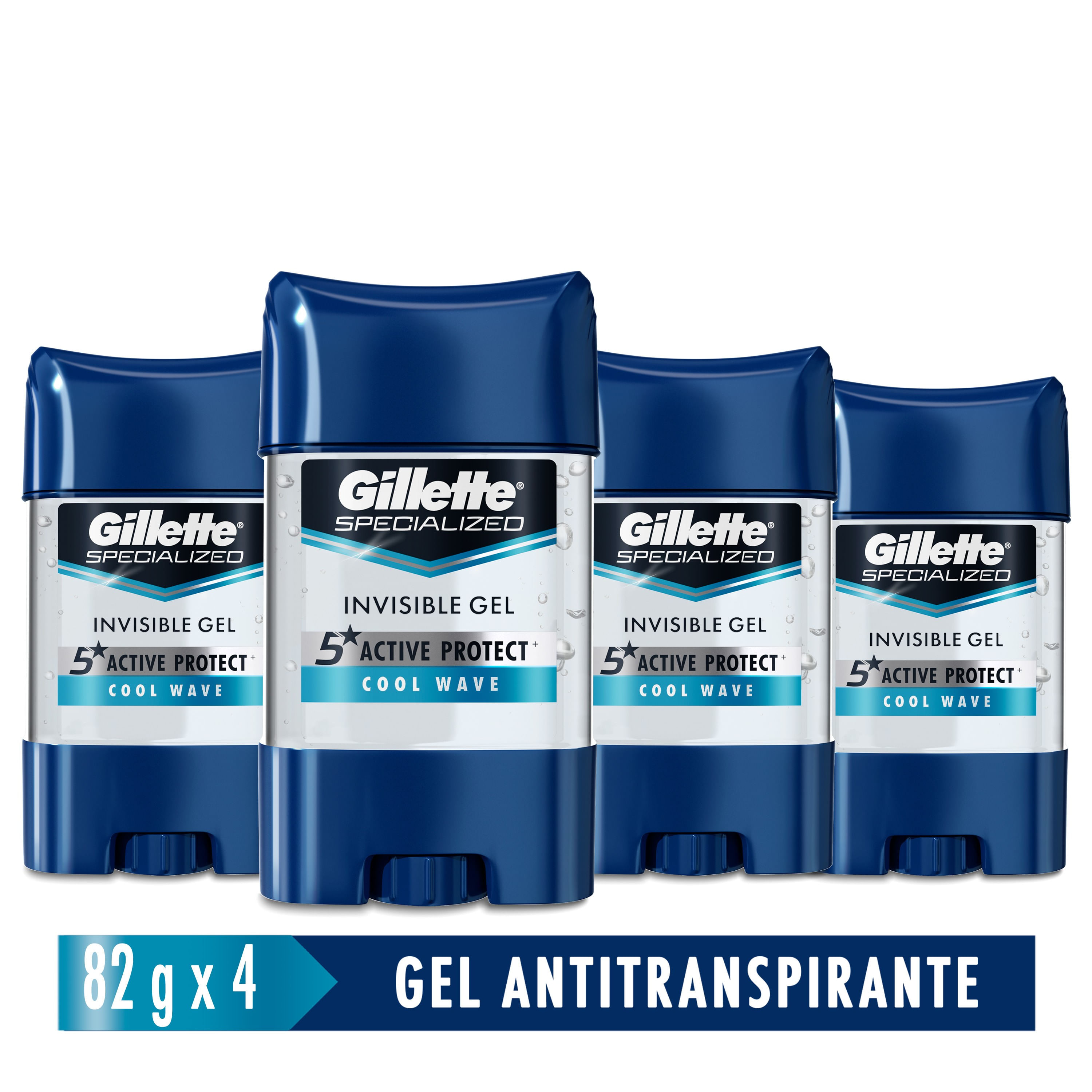 Las mejores ofertas en Gel Gillette Men antitranspirantes