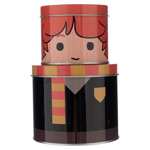 Contenedor Harry Potter Metálico De 2 Niveles