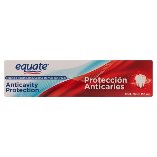 Pasta Dental Anticaries Marca Equate -150 ml