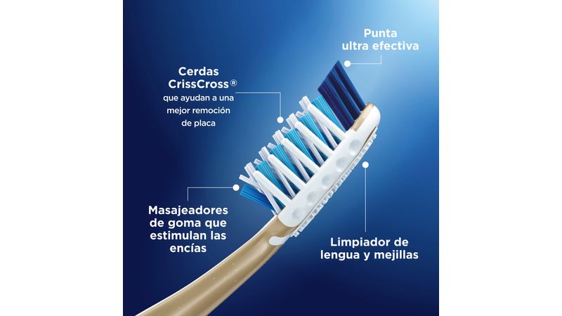 Cepillo de Dientes Suave Oral-B Advanced 5 Acciones de Limpieza 2 Unidades