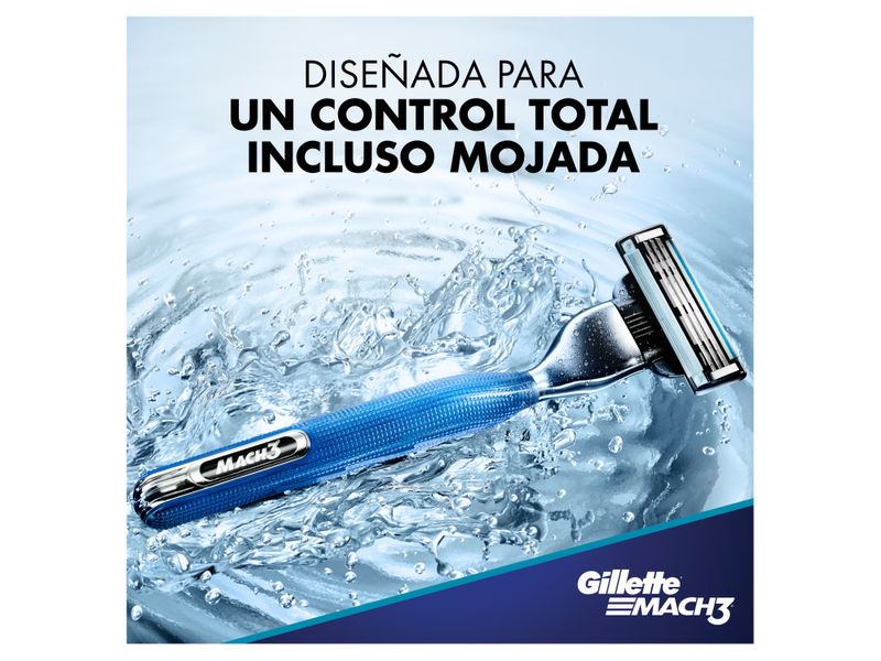 M-quina-Para-Afeitar-Recargable-Gillette-Mach3-Aqua-Grip-con-mango-antideslizante-1-Cartucho-Para-Afeitar-1-Kit-5-35241