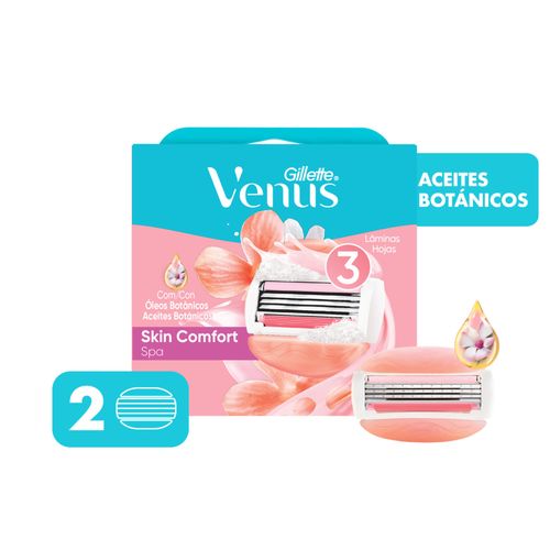 Repuestos Para Depilar  Venus Skin Comfort Spa 2 Unidades