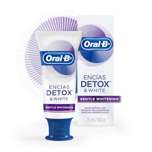 Pasta Dental Detox Oral-B White Gentle Whitening 75 ml