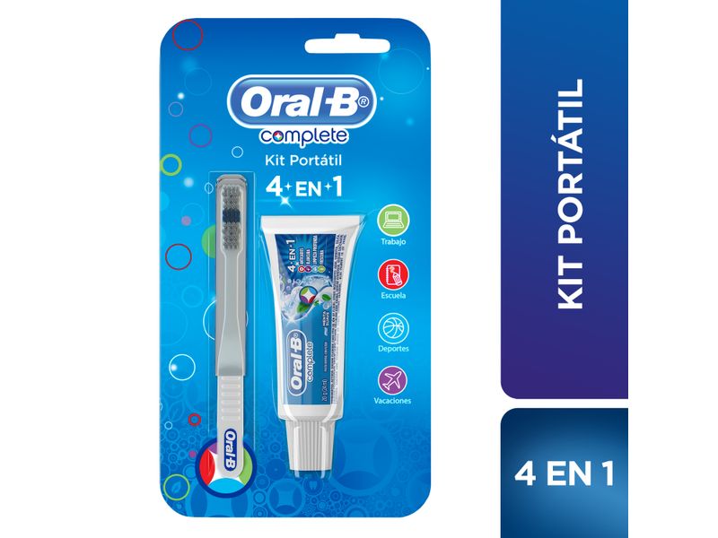 Comprar Cepillo Y Pasta Dental Oral-B Complete 4En1 Con Flúor 20 G 1 ...