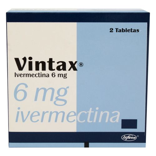 Vintax Infasa 6mg  2 Tabletas