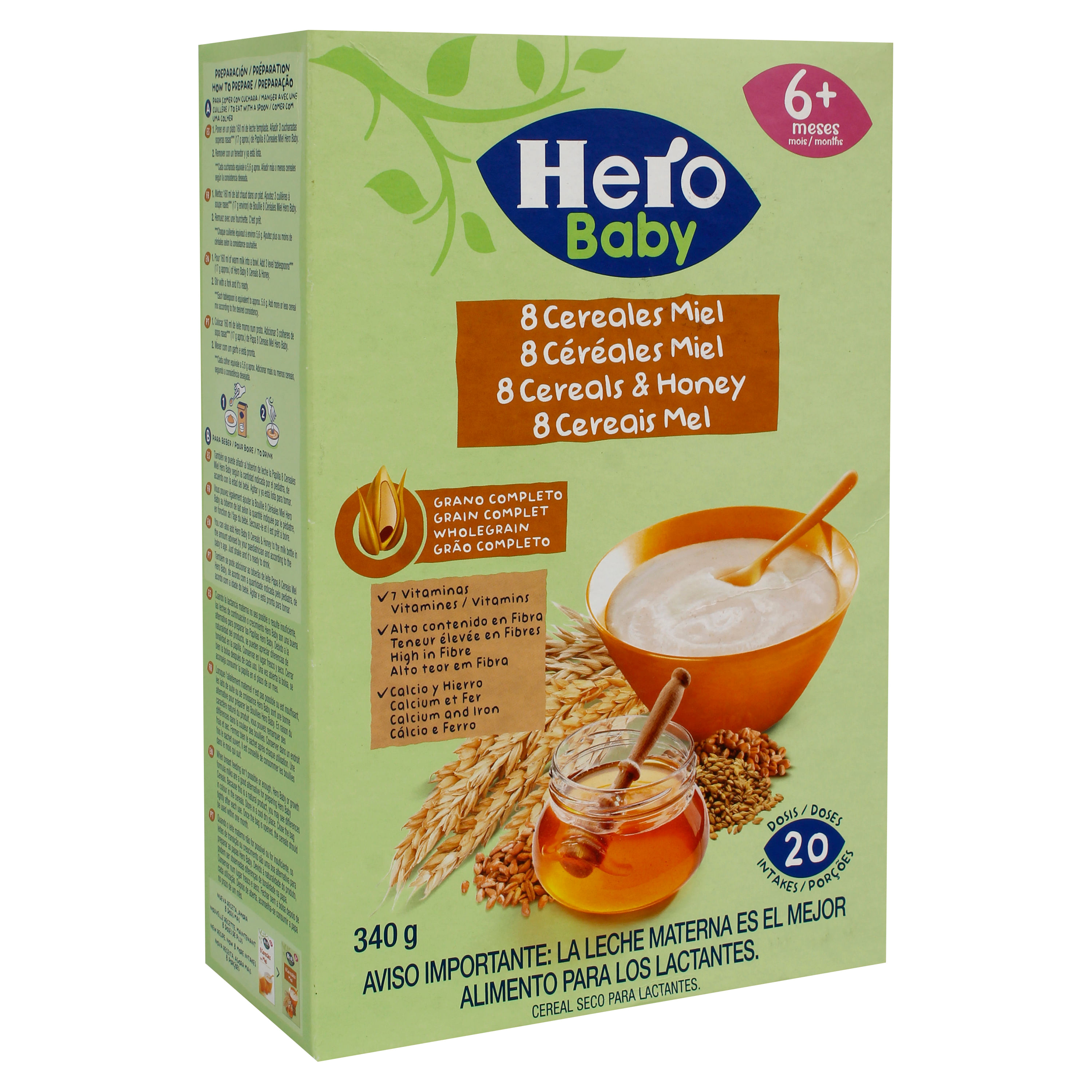 Hero Baby Cereales Con Frutas 300g – Babycenter