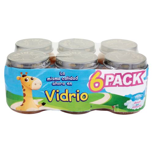 6 Pack Colado Heinz Vidrio Variedad - 113gr
