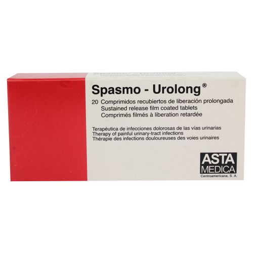 Spasmo Exeltis Urolong X 20 Grageas