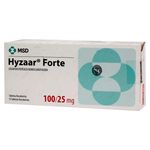 Hyzaar-Merck-Sharp-N-D-Fort-100-25Mg-15T-2-41255