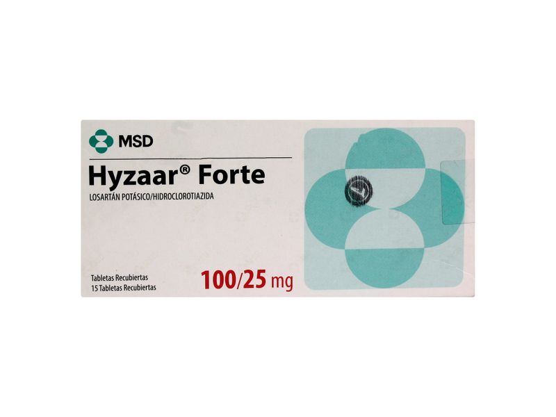 Hyzaar-Merck-Sharp-N-D-Fort-100-25Mg-15T-1-41255