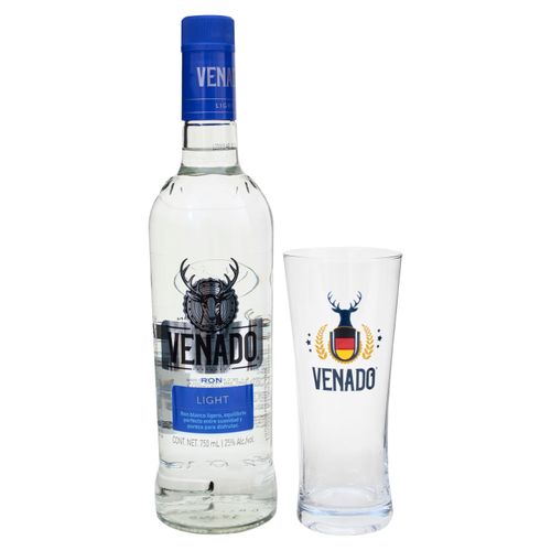 Ron Venado Packatar Variedad Mas Vaso 750ml