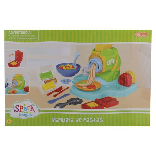 Máquina Spaghetti Spark Create Imagine Plastiscina 20 Unds