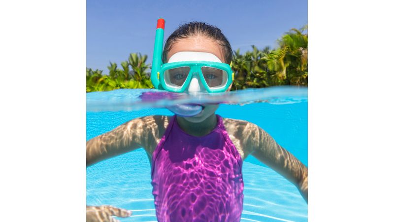 Set Gafas De Buceo + Tubo Snorkel Bestway Fun Dive con Ofertas en Carrefour