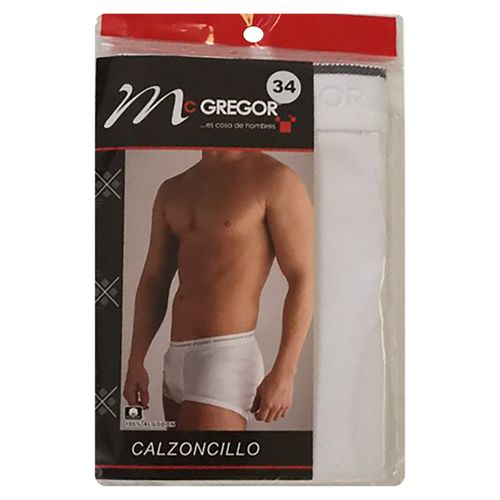 Calzoncillo Mcgregor Caballero Blanc T34