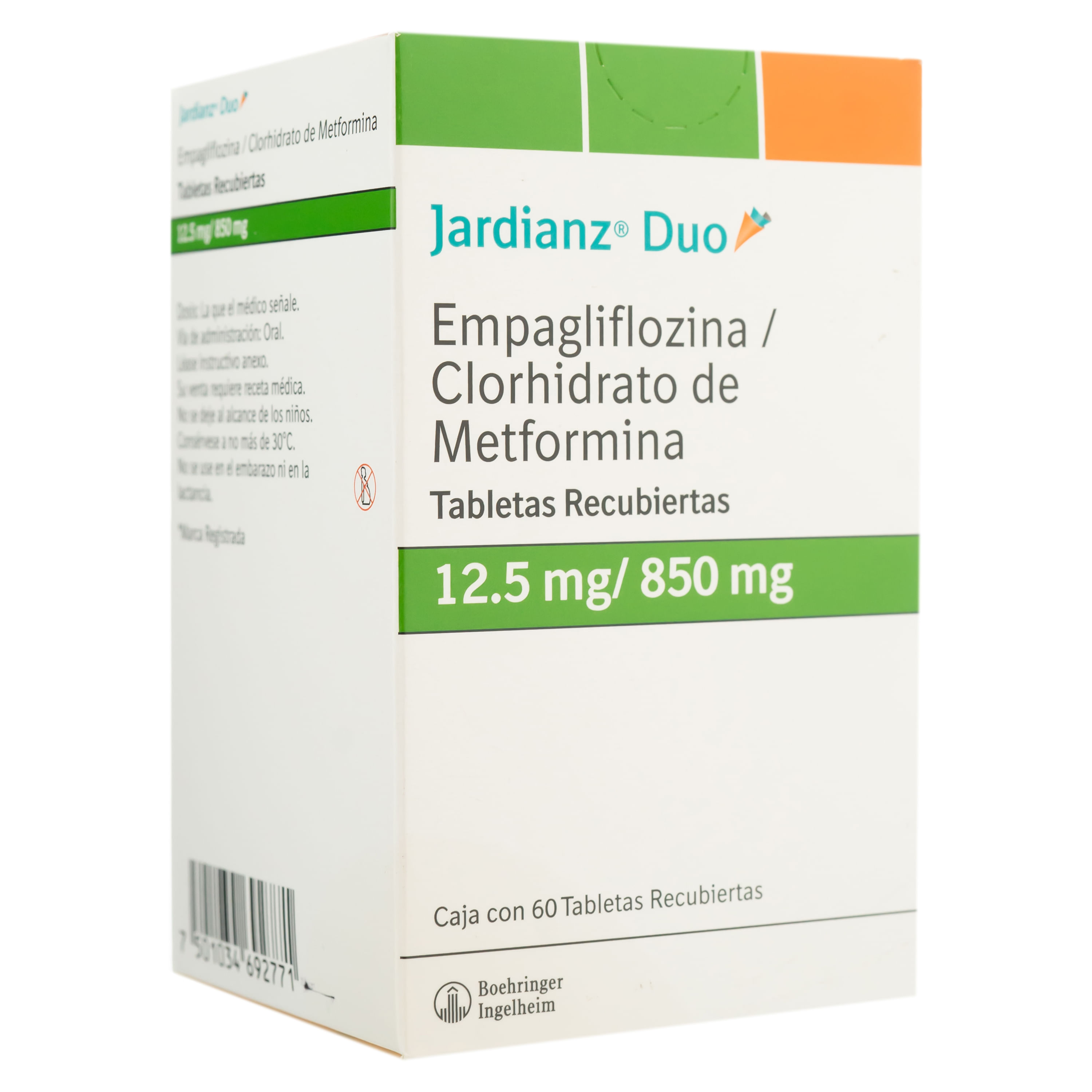 Comprar Jardianz Duo 12 5 Mg 850 Mg X60 Tab | Walmart Guatemala - Maxi