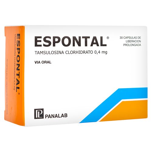 Espontal 0.4Mg X30 Cápsulas