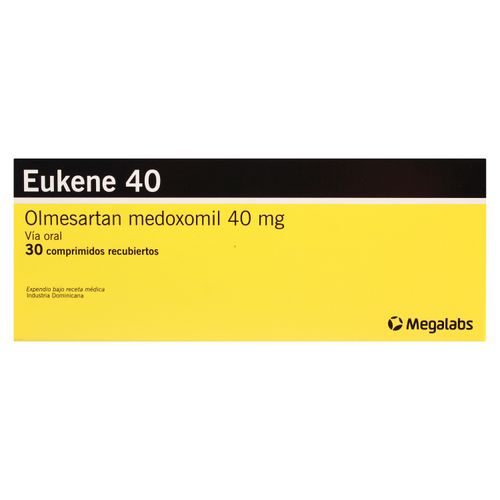 Eukene 40 Mg 30 Comprimidos