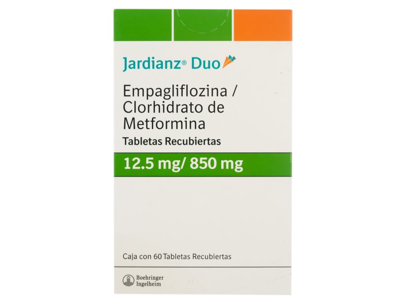 Comprar Jardianz Duo 12 5 Mg 850 Mg X60 Tab | Walmart Guatemala