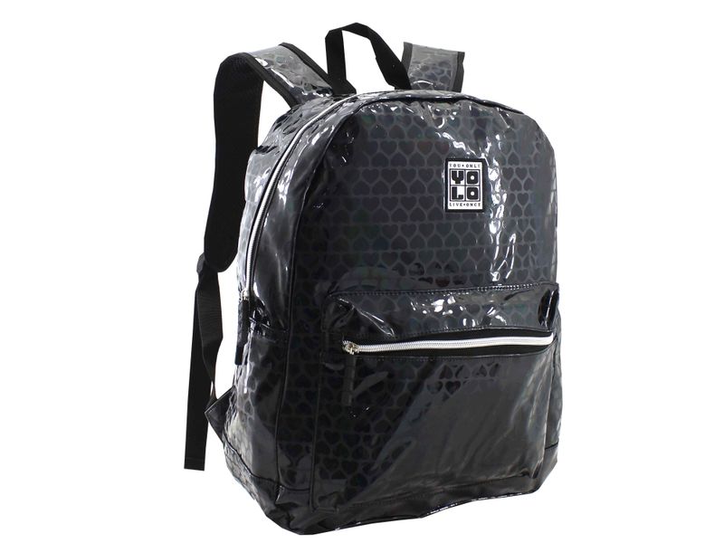 Mochila-Juvenil-Yolo-con-Compartimiento-Principal-y-Bolsillo-Peque-o-al-Frente-Color-Negro-1-55686