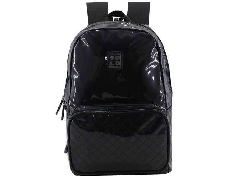 Mochila-Yolo-Juvenil-con-Compartimiento-Principal-y-un-Bolsillo-Peque-o-al-frente-Color-Negro-1-55691