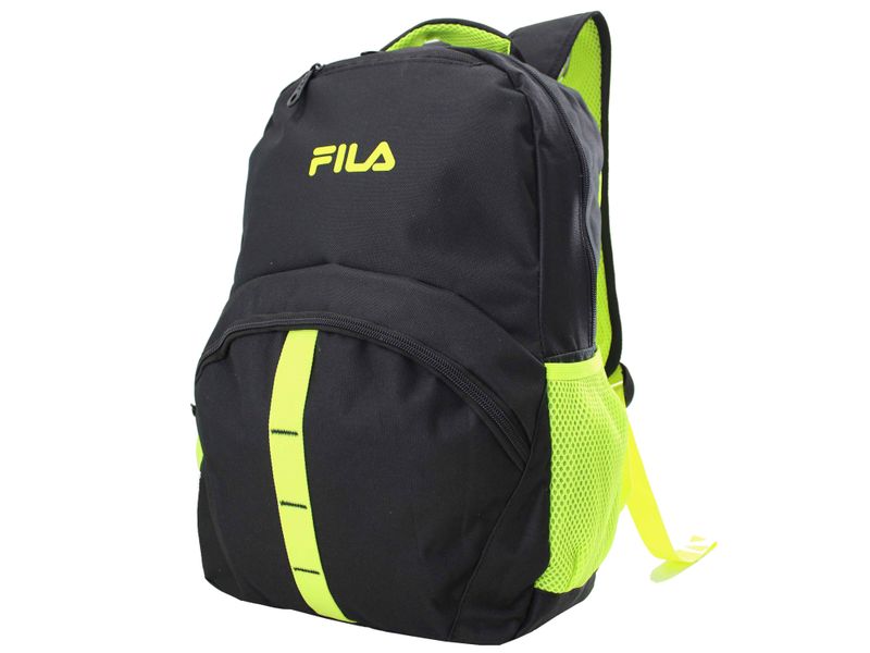 Mochila-Juvenil-Fila-con-Malla-en-los-Laterales-para-Llevar-Botella-y-Compartimiento-Interno-para-Laptop-Color-Negro-con-Amarillo-1-55720