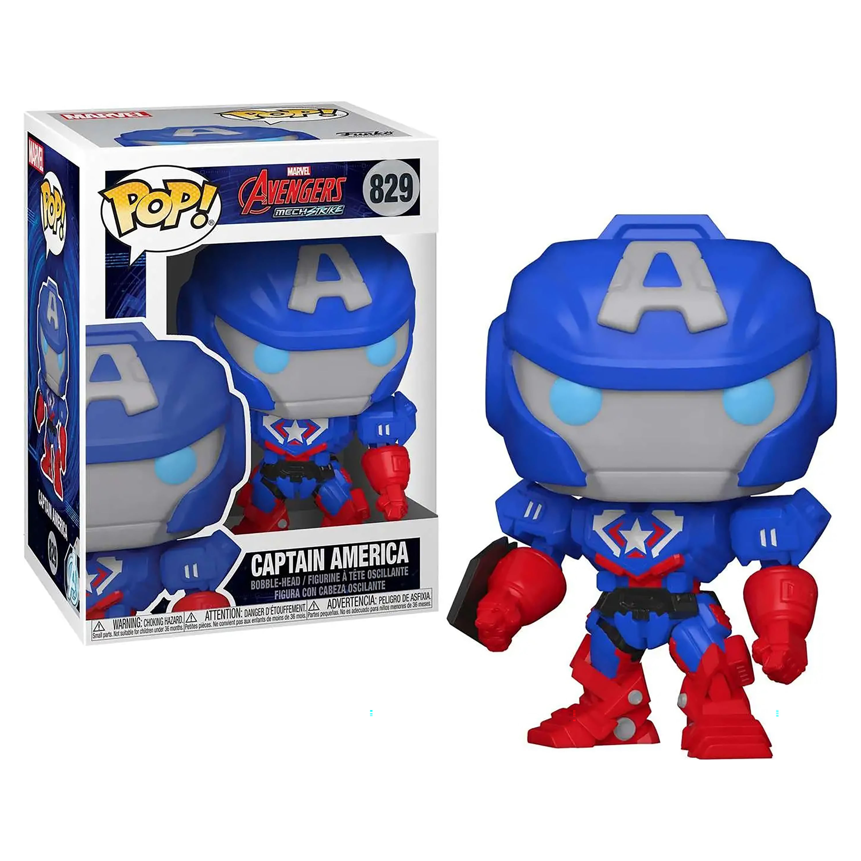 Comprar Figura Funko Pop Marvel Marvel Mech Captain America, Walmart  Guatemala - Maxi Despensa