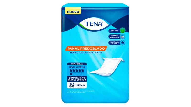 Comprar Protector De Superficies Tena ® Predoblado - 10 Unidades, Walmart  Guatemala - Maxi Despensa