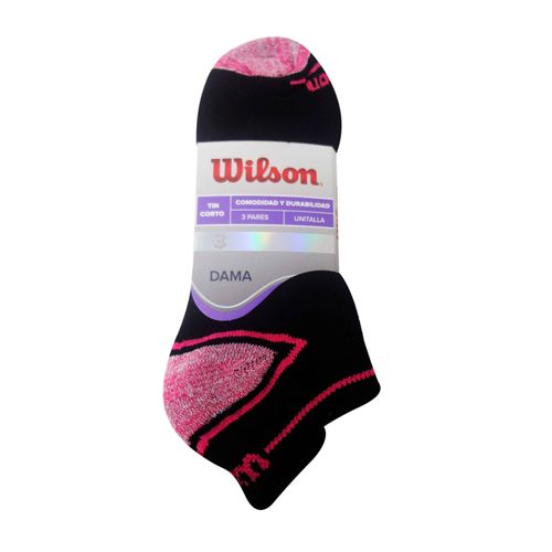 Medias Wilson negras, Dama, 3 pares. Modelo: B5876