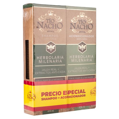 Shampoo Tio Nacho Pack  Herbolaria 415Ml