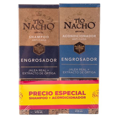 Shampoo Tio Nacho Pack Engrosador 415Ml