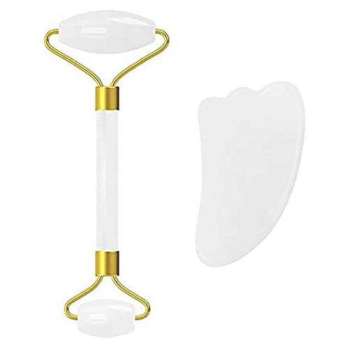 Rodillo Facial Jade Blanco Marca Equate - Unidad