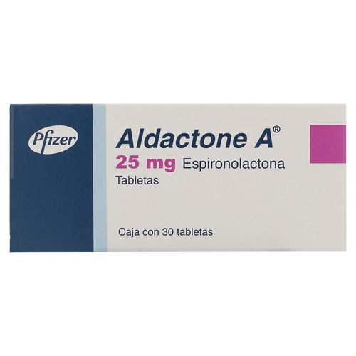 Aldactone A 25 Mg X30 Tabletas