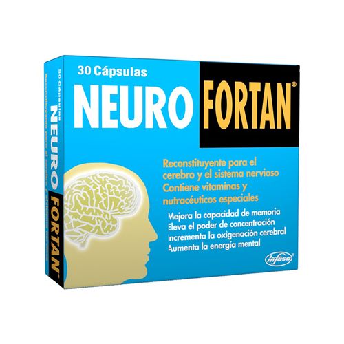 Vitaminas Neurofortan Infasa 30 Cápsulas