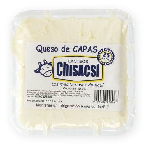 Queso Chisacsi De Capas 340Gr