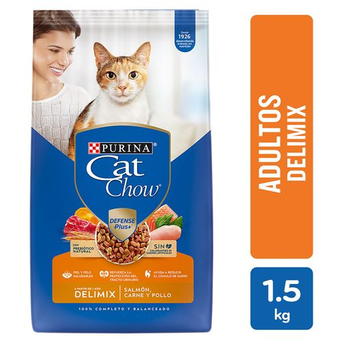 Alimento Gato Adulto marca Purina Cat Chow Delimix -1.5kg