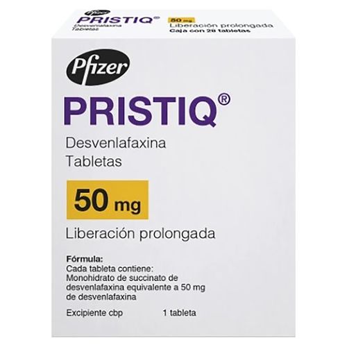 Pristiq Pfizer 50 Mg 28 Tabletas